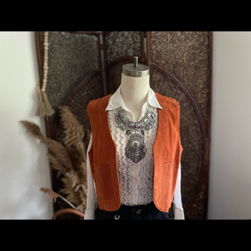 Vintage I.N.C Ruffled Blouse